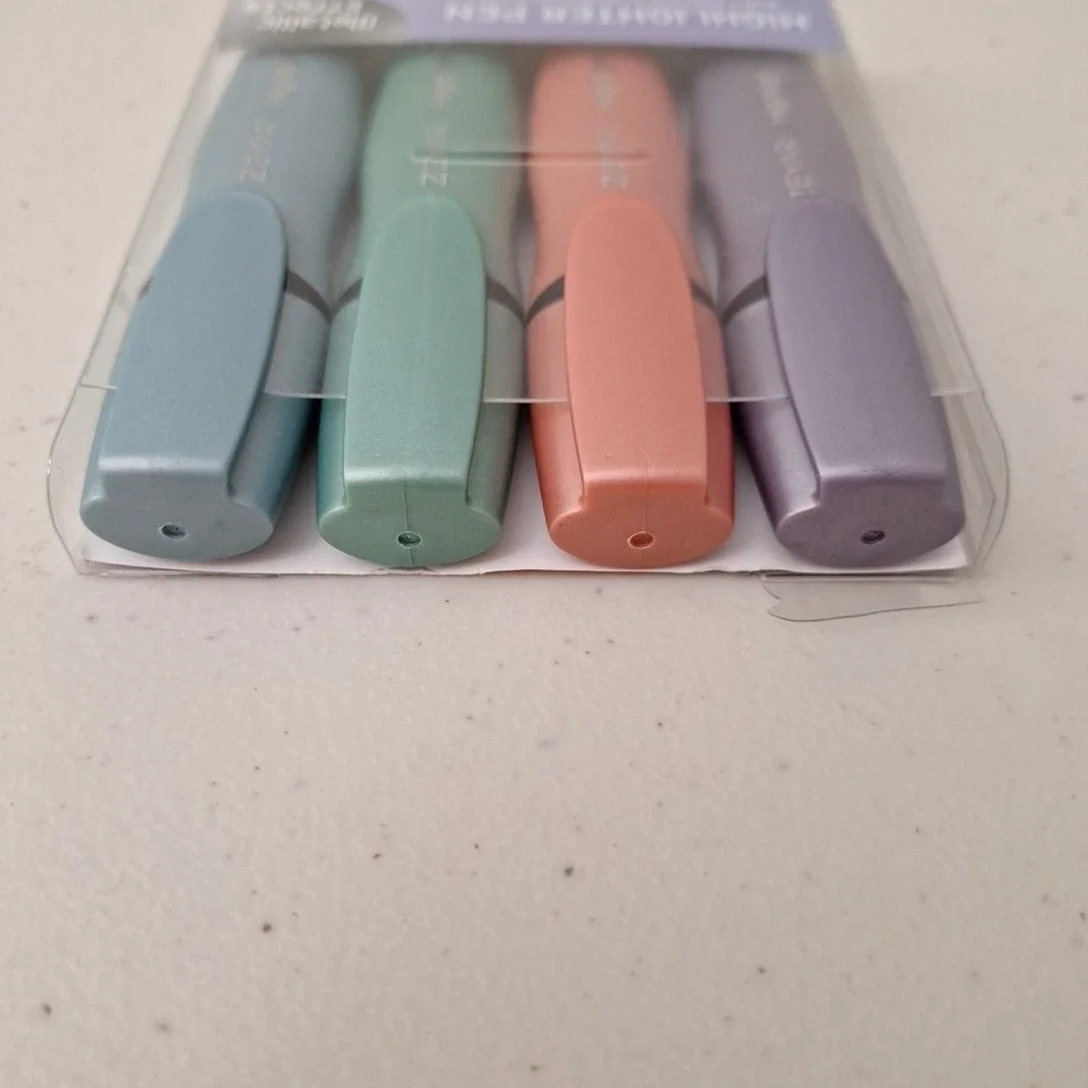 NEW DISCONTINUED Zeyar Highlighter Pens METALLIC Effects Mystic Gems